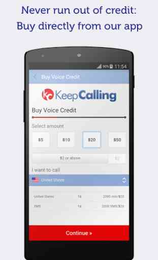 KeepCalling – Best Calling App 4