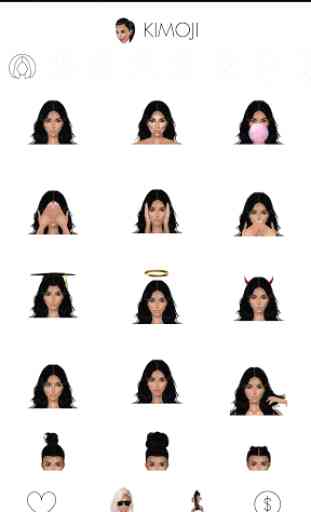 KIMOJI by Kim Kardashian West 2