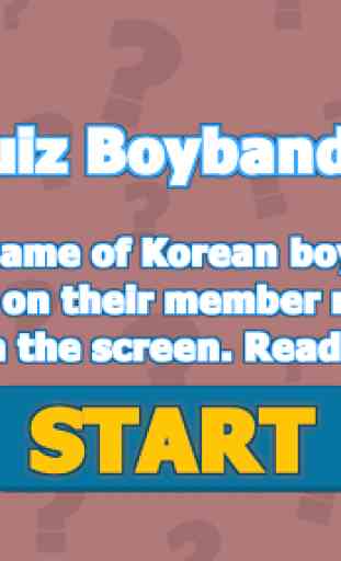 KPop Quiz Boyband 1