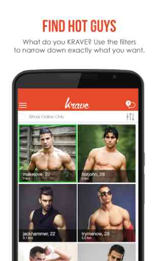 Krave - Gay Chat & Gay Dating 3
