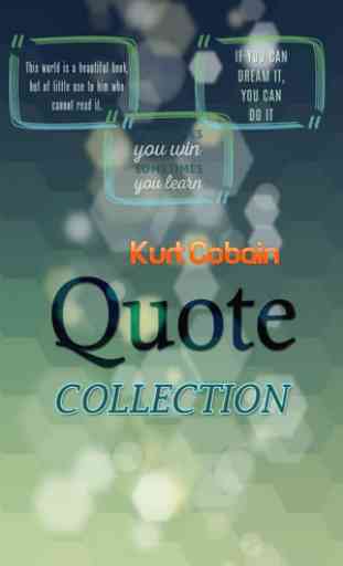Kurt Cobain Quotes Collection 1