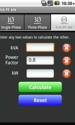 kVA Calculator 4