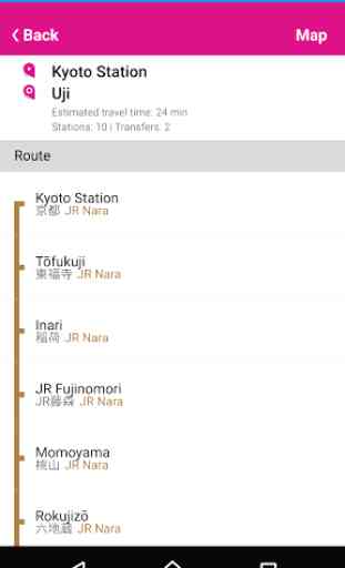 Kyoto Rail Map 3