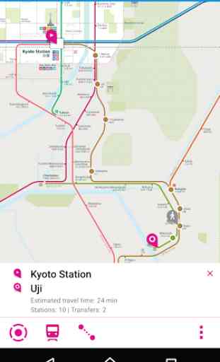 Kyoto Rail Map 4