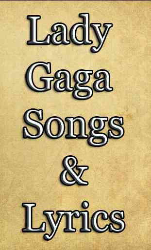 Lady Gaga Songs&Lyrics 2