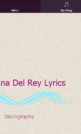 Lana Del Rey Lyrics Complete 1
