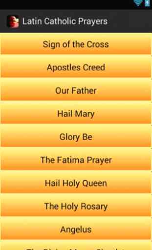 Latin Catholic Prayers 2