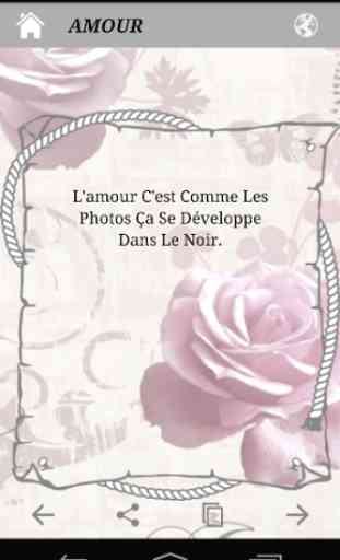 Lettres d'amour et sms 1