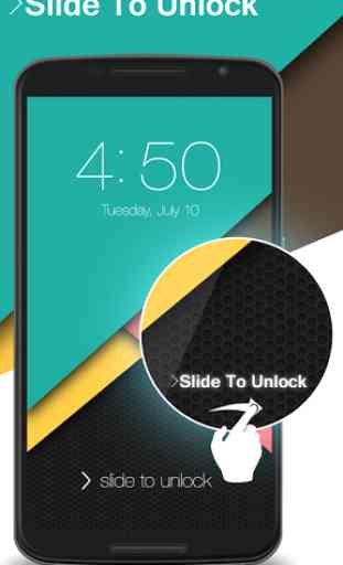 Lock Screen Nexus 6 Thème 4