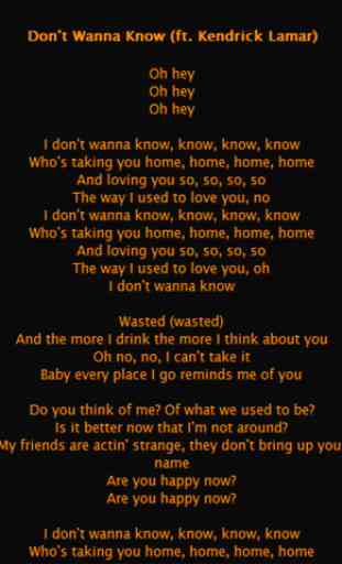 Maroon 5 Don't Wanna Know 1
