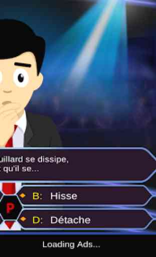 Millionaire Quiz Game: French 2