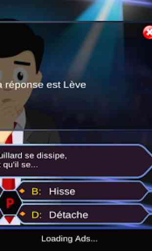 Millionaire Quiz Game: French 3