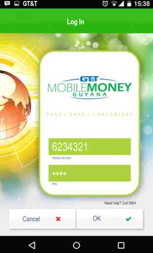 Mobile Money Guyana, MMG 1