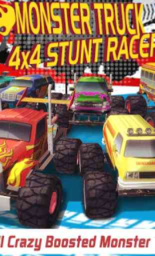 Monster Truck Stunt Race 4x4 4