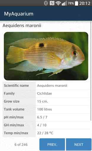 MyAquarium Fish tank manager 3