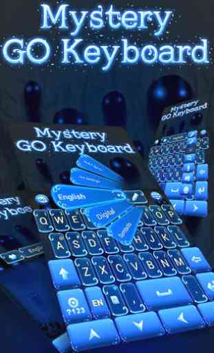 Mystery Emoji Keyboard Theme 1