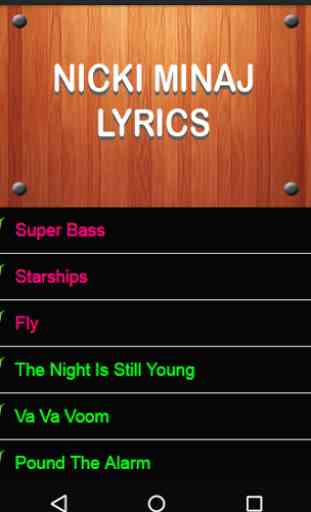 Nicki Minaj Music Lyrics 3