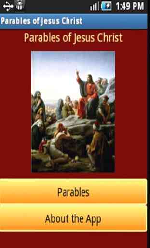 Parables of Jesus Christ 1