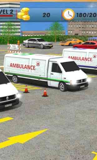 parking voiture d'ambulance 2