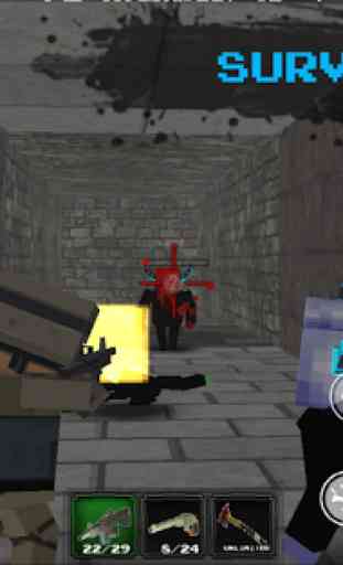 Pixel Z World 3D -Gun & Gunner 4