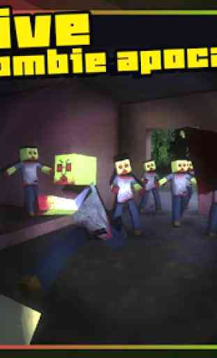 Pixel Zombie Apocalypse Day 3D 2
