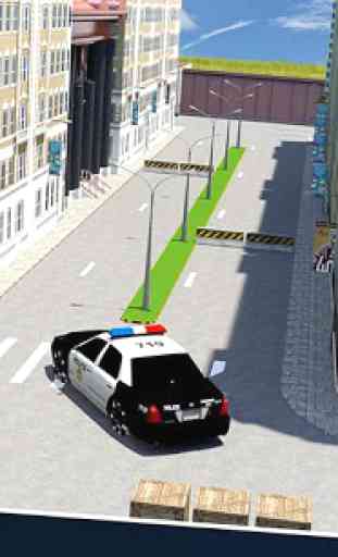 Police voiture simulateur 3D 3