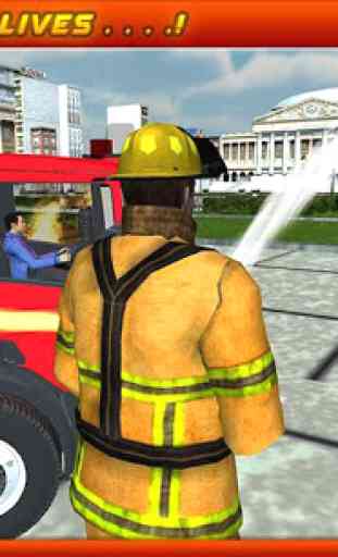 pompier héros ville sauvetage 3