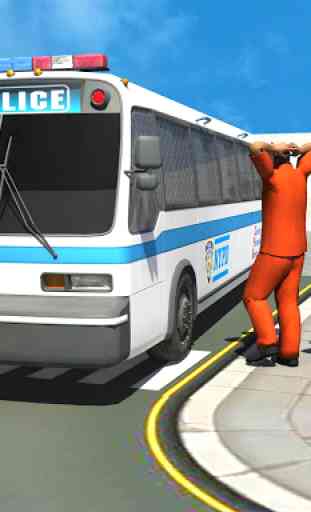 Prisoner Transport Police Bus 4