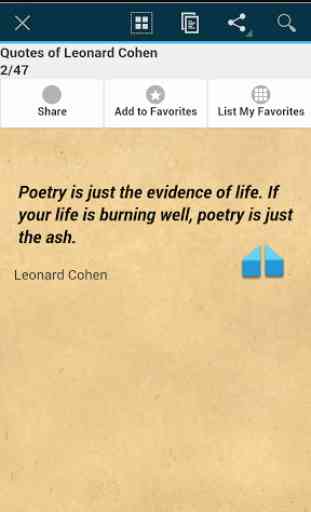 Quotes of Leonard Cohen 2