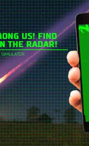 Radar locator UFO simulator 3