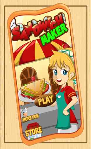 Sandwich Maker-jeu de cuisine 1