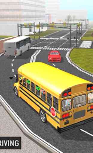 Schoolbus Coach Simulator 3D 2