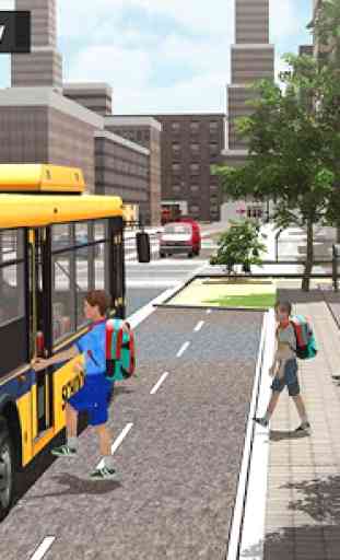 Schoolbus Coach Simulator 3D 4