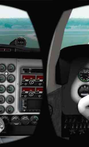 Simulation VR vol de l'avion 3