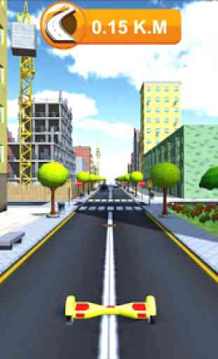 Simulator Hoverboard city run 4