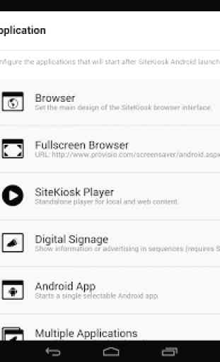SiteKiosk Lite Kiosk Browser 4