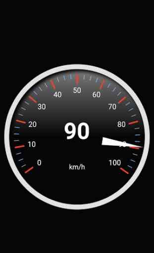 Tachometer km/h mit HUD 1