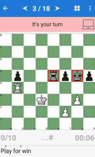 Tactiques simples d'échecs I 2