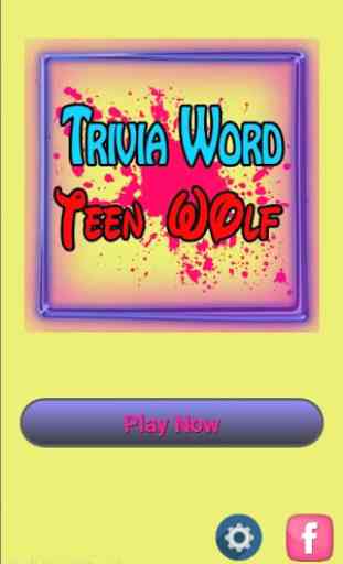 Trivia Word for Teen Wolf Fans 1