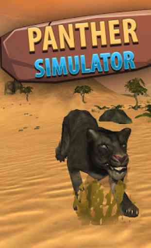 Wild Black Panther Simulator 1