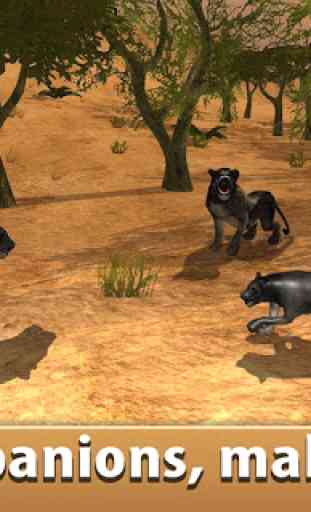Wild Black Panther Simulator 3