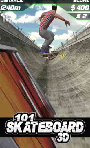 101 Skateboard Racing 3D 1