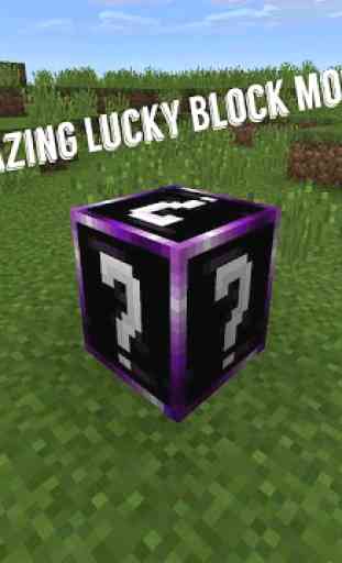 Amazing Lucky Block Mod MCPE 4
