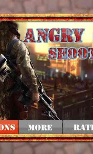 Angry Sniper Shooter 3D 2,016 1