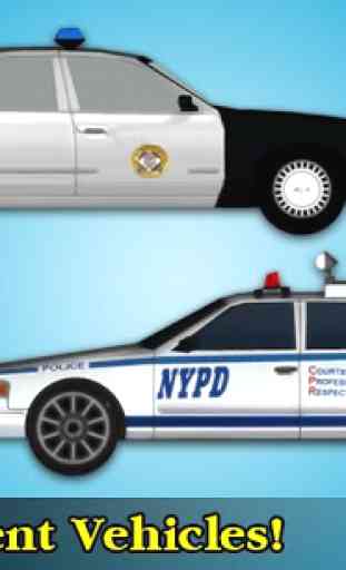 Crime Police voiture Chase 3D 3
