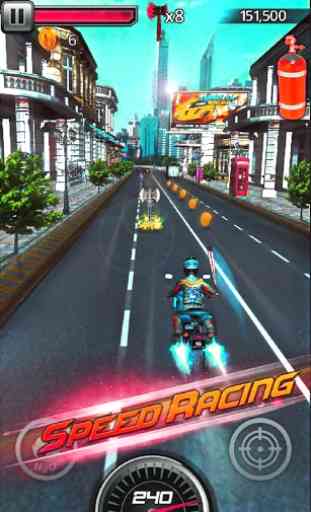 Death Racing:Moto Shooter 4