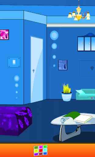 Escape Blue Bedroom 1