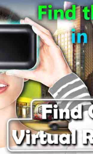 Find Object Virtual Reality 3D 3