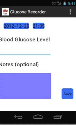 Glucose Recorder 1