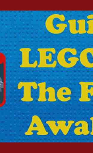 Guide LEGO The Force Awakens 1